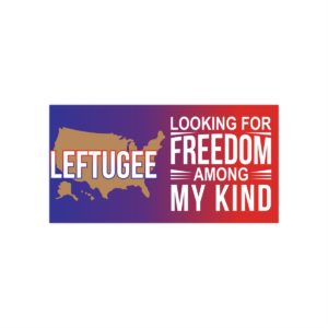 Leftugee Bumper Stickers 3