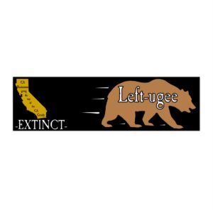 CA Business Left-ugee Bumper Stickers
